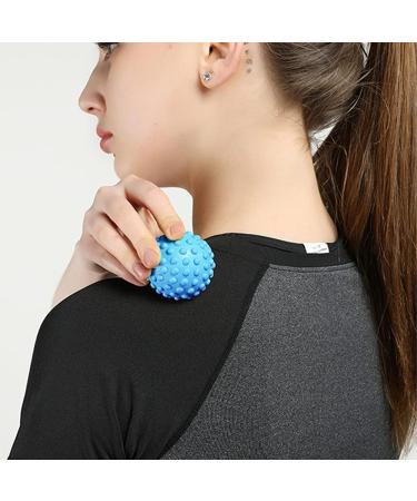 Massage Ball 3 Set - Hedgehog Balls & Lacrosse Balls for Foot Back Legs & Hand Massage | International Shipping - Buy Online on GoSupps.com