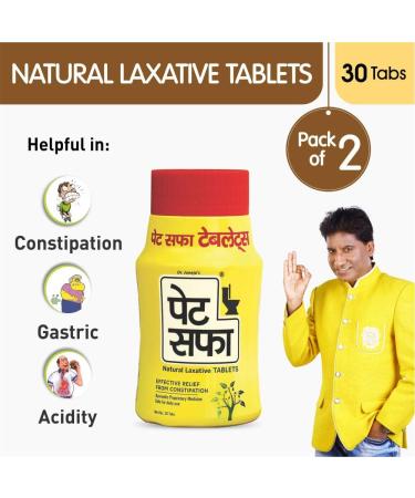 Pet Saffa Tablets - 30 Count (Pack of 2) - Natural Constipation Relief - Buy Online on GoSupps.com