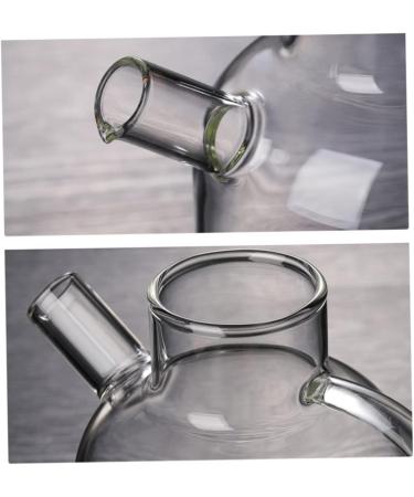 ABOOFAN Glass Containers with Lids Oil and Vinegar Bottles Terrarium Glass Container with Lid Grease Container for Kitchen Oiler Oil Dispenser Bottle Ceramics High Borosilicate - Buy Online on GoSupps.com