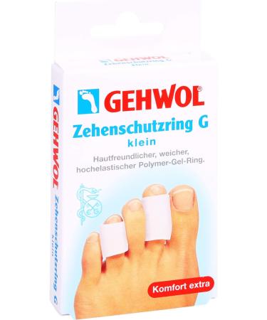 GEHWOL Polymer Gel Toe Protection Ring G Small - 2 pcs | International Shipping Available - Buy Online on GoSupps.com