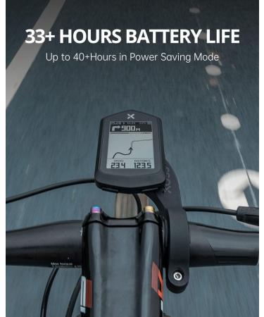XOSS NAV GPS Cycling Computer - Wireless Ant+ Speedometer Odometer with Bluetooth, Waterproof, 2.4Inch LCD and Auto Backlight | Fits All Bikes - Buy Online on GoSupps.com