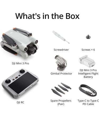 DJI Mini 3 Pro Camera Drone | 4K Video, 48MP Photo, 34-min Flight Time | Lightweight & Foldable | Tri-Directional Obstacle Sensing | Perfect for Aerial Photography - Buy Online on GoSupps.com