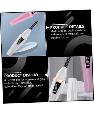 POPETPOP Eyelash Curler Power Tools Eyelash Beauty Tool Electric Tool Electrical Tools Beauty Salon Supplies Mini USB Eyelash Curling Clip Mini Curler Heating Miss Makeup Tools White Abs - Buy Online on GoSupps.com