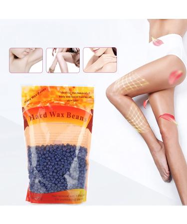 Depilatory Harsh Wax Beans for Arm & Body Hair Removal - Lavender 300g Pack for Men & Women - Buy Online on GoSupps.com
