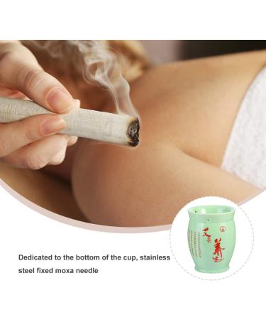 Buy Milist Moxibustion Scratch Cup - Ceramic Moxa Case & Massage Tool for International Shipping - Buy Online on GoSupps.com