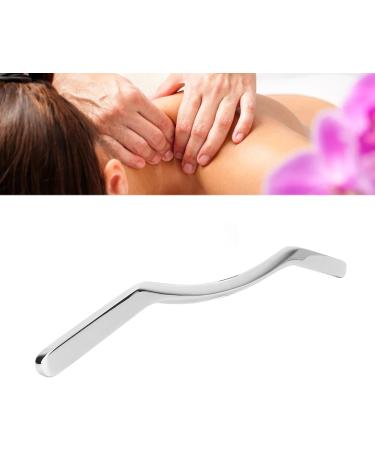 Gua Sha Tool - Toxin-Discharging Stainless Steel Massage for Neck & Ankle Relief | Comfortable Hold for Home Use - Buy Online on GoSupps.com