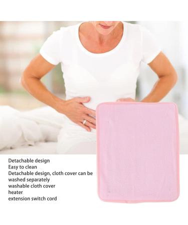 Portable USB Heating Pillow - Adjustable Temperature Relief for Neck Shoulders and Legs | Pink Heating Pad for Cramps and Pain Relief - International Shipping - Buy Online on GoSupps.com
