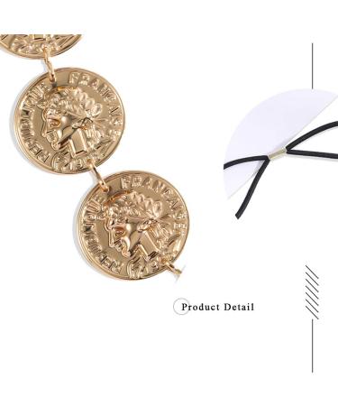 Chicque Boho Gold Head Chain Jewelry for Women - Wedding & Festival Headpiece - Buy Online on GoSupps.com