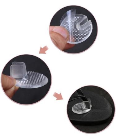 Tininna 10 Pair Silicone Soft Flip Gel Pillows for Sandals | Transparent Toe Protection for Flip-Flops | Comfort & Durability - Buy Online on GoSupps.com