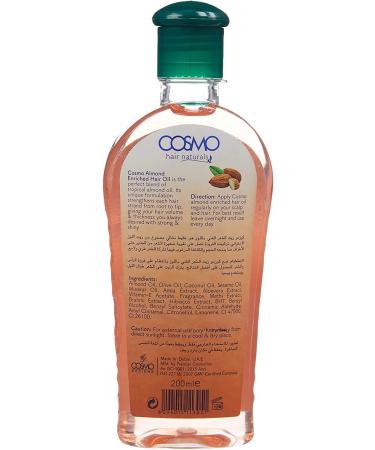 COSMO Almond Enriched Hair Oil 200ml - Buy Online on GoSupps.com
