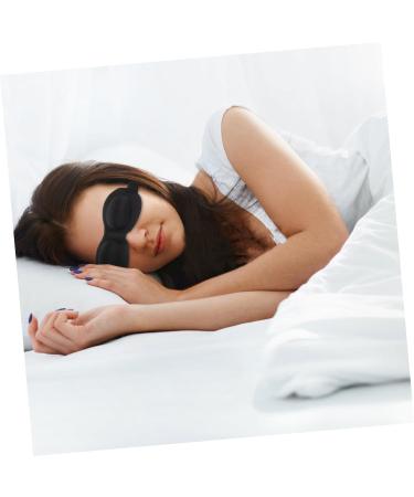 2pcs 3D Stereo Goggles Eyepatch for Adults | Satin Sleep Mask for Travel & Sleeping | Cotton Eye Cover for Blackout | Portable & Comfortable - Buy Online on GoSupps.com
