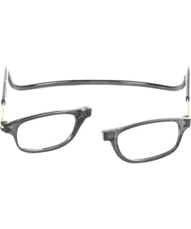 TBOC +3.50 Reading Glasses for Men & Women - Adjustable Foldable Gray Version - Magnetic Closure - Presbyopia Aid (1 Pack) - Buy Online on GoSupps.com