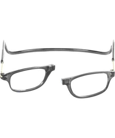 Buy TBOC Pack: Dioptria +4.00 Reading Glasses for Men & Women - Foldable & Magnetic Clip (2 Pack) - Gray | Presbyopia Aid - Buy Online on GoSupps.com
