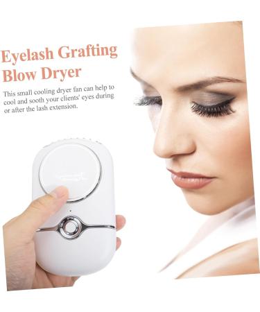 Housoutil 1pc Eyelash Hair Dryer Eyelash Air Conditioning Blower Halloween Grafting Eyelash Dryer Handheld Eyelash Fan Eyelashes Dryer Fan Electronic Component Mini White Blow Dryer 12.9x7.6cm - Buy Online on GoSupps.com