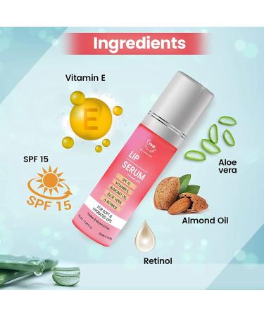 Lip Serum for Soft & Supple Lips | Hydrating Formula for All Skin Types | Enhances Natural Lip Color - Buy Online on GoSupps.com