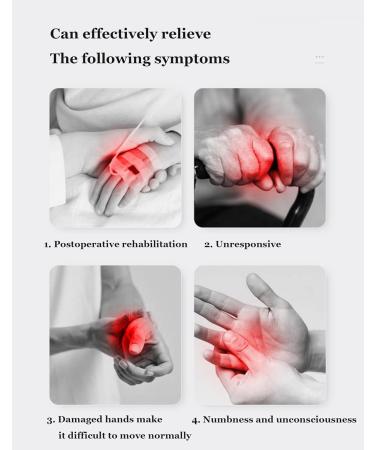 Rehabilitation Robot Gloves Hand Home Pneumatic Function Machinery Arthritis Stroke Hemiplegia Patient Recovery Exercise Equipment Hand Rehabilitation Device Left Hand XL Left Hand XL - Buy Online on GoSupps.com