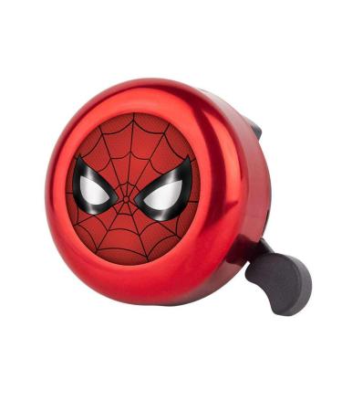 KSdeal Bike Bell for Kids Boys Toddlers,Aluminum Bicycle Bell Children's Bike Accessory,Loud Crisp Clear Sound for Bike(Right Hand) spider man(right)