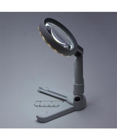 Uncles 5X11X Magnifying Glass EyeLoupe Magnifier Handheld Desk Illuminated Magnifying Lens for GemsJewelry Coins Inspection - Buy Online on GoSupps.com