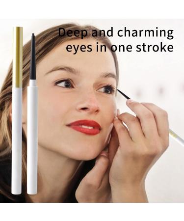 Gel Long Lasting Strong Pigmented Sumdge Proof Colorful Cat Eye Makeup Pencil Liner Drawing Black (B One Size) - Buy Online on GoSupps.com