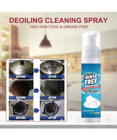Powerful Rinse-Free Bubble Cleaner All Purpose Bubble Cleaner Kitchen Deep Cleaning Spray Powerful Stain Removal Kit Kitchen For Car and House Bathroom 3.52 oz (pack of 1) - Buy Online on GoSupps.com