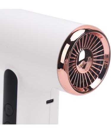 Rechargeable Cordless Hair Dryer 3 Speeds 3 Temp Portable Blow Dryer with Digital Display Long Battery Life Safe for Kids and Pets for Travel Camping - Buy Online on GoSupps.com