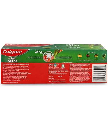 Colgate Active Salt Neem Toothpaste-400G (Family Pack) - Buy Online on GoSupps.com