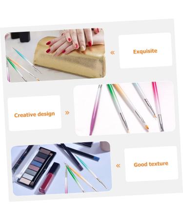 Healeved 2 Sets Nail Pen Brush Nail Art Diy Tool Manicure Pen Portable Nail Dotting Pen Nail Dotting Pens Nail Gel Pens Polymer Clay Charms for Nails Nail Tools Painting Pen Nylon Carved - Buy Online on GoSupps.com