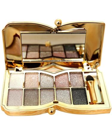 Angoily 2pcs Colorful # With Glitter Flash Brush Colors & Makeup Eyeshadow Shadow Mirror Eye - Buy Online on GoSupps.com