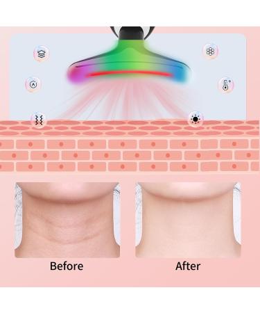 LITOAPH Neck Beauty Deviice Microcurrent Facial Device Face Lift Device (White) (Three Modes Black) Three Modes Black - Buy Online on GoSupps.com