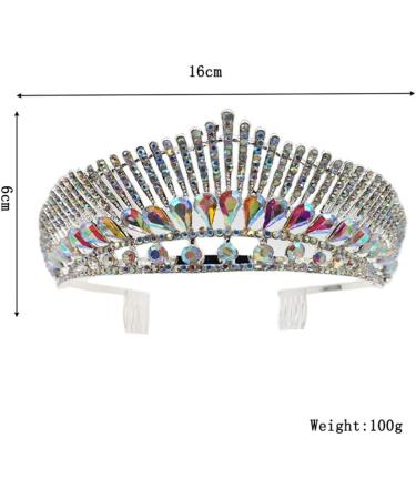 Minkissy Bridal Tiara - Elegant Peacock Hair Jewelry Accessories for Brides - 1pc Women s Headwear - Buy Online on GoSupps.com