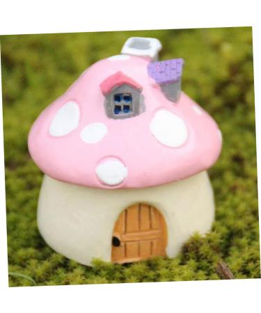 Toddmomy 4pcs Mushroom House Plant Pot Decorations Accessories Fairy Garden Mini As Shown Medium - Buy Online on GoSupps.com