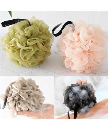 Bath Sponges for Adults Bath Sponge Mesh Pouf Bath Sponge Foam Loofah Sponge (Size : Pink) - Buy Online on GoSupps.com