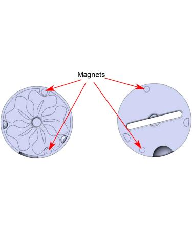 Bladesaver Thread Cutter for 28mm Rotary Blades in Magnetic Case - Light Blue by Purple Hobbies - Buy Online on GoSupps.com