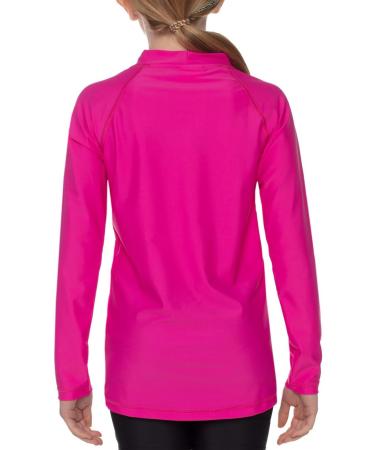 iQ-UV Girls Long Sleeve UV Protection T-Shirt - Rash Guard 152-158 in Rose (Pink) - Ideal for Active Play & Sun Safety - Buy Online on GoSupps.com