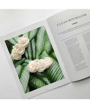 Ivory Flower Hair Clips | 2 Pcs Wedding Accessories for Women & Girls - Buy Online on GoSupps.com