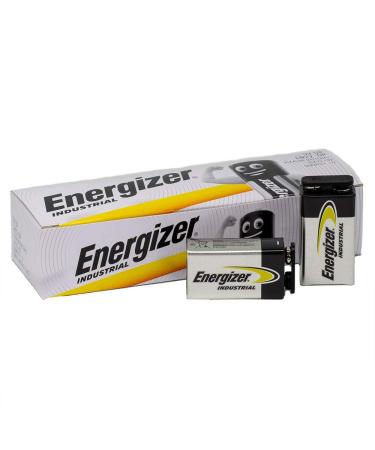 Energizer Battery EN22 Industrial 9 Volt Alkaline Pack of 12