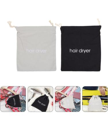 Healeved 6 Pcs Hair Dryer Storage Bag Travel Hair Dryer Bags Hair Dryer Holder Drawstring Travel Bag Fabric - Buy Online on GoSupps.com