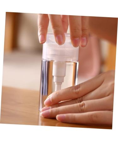 Beavorty Makeup Remover Water Bottle Travel Size Pump Bottle Press down Bottle Dispenser Travel Makeup Remover Leakproof Travel Containers Empty Foundation Bottle Acrylic Glass Toiletries - Buy Online on GoSupps.com