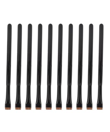 Zetiling Ultra Thin Brush Set - 10 Pack Eyebrow Makeup Tool Kit 0.06mm Flat Head Skin Friendly Safe & Versatile - Perfect Gift for Cat Eye Looks - Buy Online on GoSupps.com