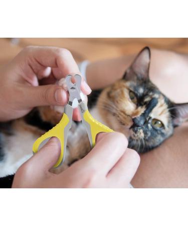Claw Scissors for Cats - 25 Nail Clippers for Cats Small Dogs & Pets | Premium Cat Nail Cutter - Buy Online on GoSupps.com