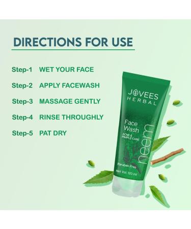  Jovees Jovees Natural Neem Facial Cleanser - 120 ml - Buy Online on GoSupps.com