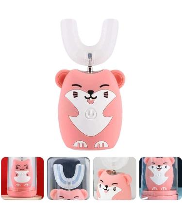 UOOD Kids U Shaped Electric Toothbrush 360 Automatic Whitening Rechargeable Sonic Toothbrush Auto Brush for Children (Color : Pink Size : 2-7 Years Old) - Buy Online on GoSupps.com