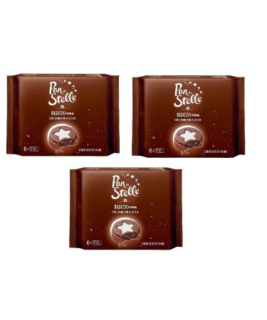 Mulino Bianco 3 Mulino Bianco Pan di stelle Biscocrema biscuits with Italian cream 168g