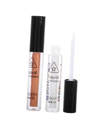 SOESFOUFU 2pcs Eye Shadow Pencil Waterproof Eyeliner Pencil Water Proof Eyeliner Liner Silver Liquid