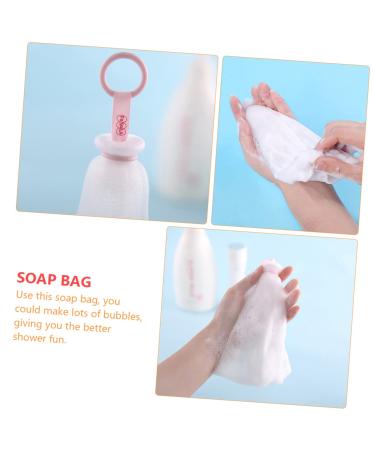 minkissy 2pcs Skin Care Bubble Products Foaming Net Soap Saver Pouch for Facial Body Shower Bubble Net - Buy Online on GoSupps.com
