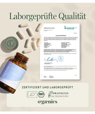 Ogaenics Love Your Gut Daily Biotic Complex - 21 Clinically Researched Strains 10mrd KBE Vegan & Organic 60 Capsules - High-Dose Gut Health Supplement - Buy Online on GoSupps.com