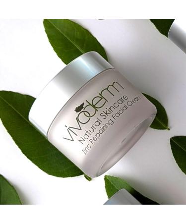 Vivoderm Zinc Repairing Facial Cream | Anti-Aging Soothing & Moisturizing Ships Worldwide - Buy Online on GoSupps.com