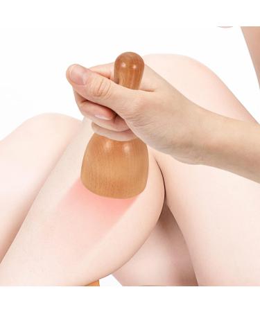 FOMIYES Wooden Massage Cups | Anti-Cellulite Body Massager Tools for Muscles | International Shipping - Buy Online on GoSupps.com