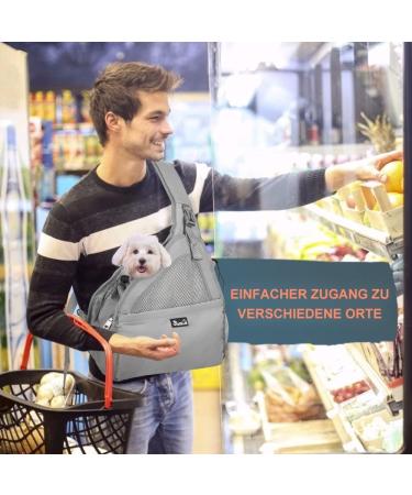 Nasjac Pet Dog Belt Conveyor - Adjustable Padded Travel Bag for Dogs Under 4kg - Breathable Mesh & Washable Design - Buy Online on GoSupps.com