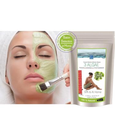 Bleu & Marine Bretania 3 Seaweed Body Mud Wrap 1KG | Skin Rejuvenation, Detox & Inch Loss | Rich in Vitamins & Minerals - Buy Online on GoSupps.com